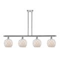 Innovations Lighting Bruno Marashlian Farmhouse Rope 48 Inch 4 Light Linear Suspension Light - 516-4I-PC-G121-8RW-LED