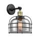 Innovations Lighting Bruno Marashlian Bell Cage 12 Inch Wall Sconce - 203-BAB-G73-CE-LED