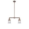 Innovations Lighting Bruno Marashlian Canton 21 Inch 2 Light Mini Chandelier - 209-AC-G182S-LED