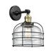 Innovations Lighting Bruno Marashlian Bell Cage 12 Inch Wall Sconce - 203-BAB-G72-CE-LED