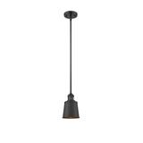 Innovations Lighting Bruno Marashlian Addison 5 Inch LED Mini Pendant - 201S-BK-M9-BK-LED