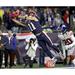 Julian Edelman New England Patriots Unsigned Diving Catch Photograph