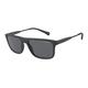 Emporio Armani Men's 0EA4151 Sunglasses, Matte Grey/Dark Grey, 56/18/145