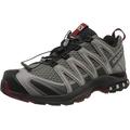 Salomon XA Pro 3D Men's Trail Running and Hiking Shoes, Stability, Grip, and Long-lasting Protection, Monument, 12