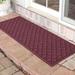 Cordova Runner Mat 60 x 22, 60 x 22, Burgundy