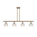 Innovations Lighting Bruno Marashlian Dayton 48 Inch 4 Light Linear Suspension Light - 516-4I-BB-G412-LED