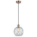 Innovations Lighting Bruno Marashlian Farmhouse Rope 8 Inch Mini Pendant - 516-1P-AC-G122-8RW-LED