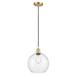 Innovations Lighting Bruno Marashlian Large Athens 10 Inch Mini Pendant - 516-1P-SG-G124-10-LED