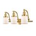 Innovations Lighting Bruno Marashlian Small Bell 28 Inch 3 Light Bath Vanity Light - 515-3W-SG-G51-LED