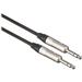 Canare Star Quad 1/4" TRS Male to 1/4" TRS Male Cable (Black, 50') CATRSM050