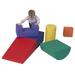 Children's Factory Contemporary 6 Piece Climbers Foam/Vinyl in Red/Green | 24 H x 16 W x 24 D in | Wayfair CF805-168