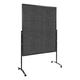 Moderationswand »PREMIUM PLUS« 120x150 cm auf Rollen grau, Legamaster, 226 cm