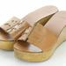 Tory Burch Shoes | Authentic Tory Burch Wedge/Clog/Slide | Color: Gold/Tan | Size: 8