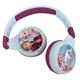 Lexibook Disney Die Eiskönigin-2-in-1-Bluetooth-Kopfhörer für Kinder, Stereo Wireless Wired, Kindersicher für Jungen Mädchen, faltbar, verstellbar, blau/lila, HPBT010FZ, Frozen