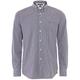 Tommy Hilfiger - Mens Shirts - Shirts Men Formal - Regular Fit Shirt - Check Shirts Men - Men's Core Check Shirt Casual - Blue - Size S