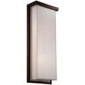 Modern Forms Ledge 20 Inch Tall LED Outdoor Wall Light - WS-W1420-27-BZ