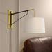 Arteriors Home Anthony Bronze Plug-In Swing Arm Wall Lamp