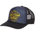 Black Diamond Flat Bill Trucker Cap (Größe ONE SIZE, grau)