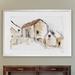 Darby Home Co 'Quiet Streets II' by Paul Cezanne - Picture Frame Painting Print Canvas, Solid Wood in Brown | 28 H x 38 W x 1.25 D in | Wayfair