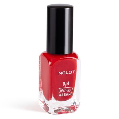 Inglot O2M Atmungsaktiv Nagellack Nr. 620 11 ml Dunkelrot