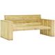 Banc de jardin 179 cm Bois de pin impr�gn� - Vidaxl