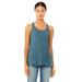 Bella + Canvas B8800 Women's Flowy Racerback Tank Top in Heather Deep Teal size XL 8800, BC8800