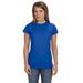 Gildan G640L Women's Softstyle Womenâ€™s T-Shirt in Royal Blue size Large | Cotton 64000L