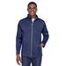 CORE365 CE708 Men's Techno Lite Three-Layer Knit Tech-Shell Jacket in Classic Navy Blue size 2XL | Polyester