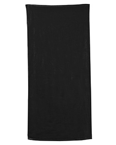 OAD OAD3060 Beach Towel in Black size ONE | Microfiber
