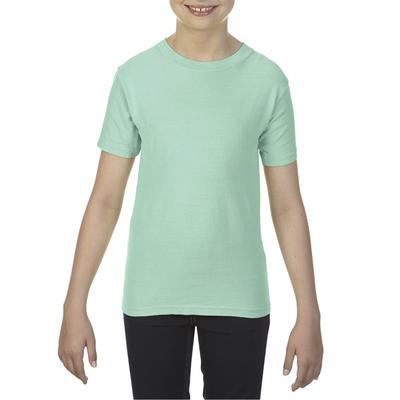 Comfort Colors C9018 Youth Ring Spun Top in Island Reef size XS | Cotton CC9018, 9018