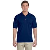 Gildan G880 DryBlend Jersey Knit Sport Shirt in Navy Blue size Large | Cotton Polyester G8800, 8800