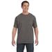 Hanes H5590 Men's Authentic-T Cotton T-Shirt with Pocket in Smoke Grey size Large 5590