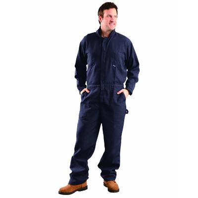 OccuNomix G904N Men's Premium Nomex Flame Resistant HRC 1 Coverall Pant in Navy Blue size 2XL | Cotton