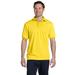 Hanes 054 EcoSmart - 5.2-Ounce Jersey Knit Sport Shirt in Yellow size 3XL | Cotton Polyester 054X