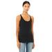 Bella + Canvas 8430 Women's Triblend Racerback Tank Top in Black Heather size Medium B8430, BC8430