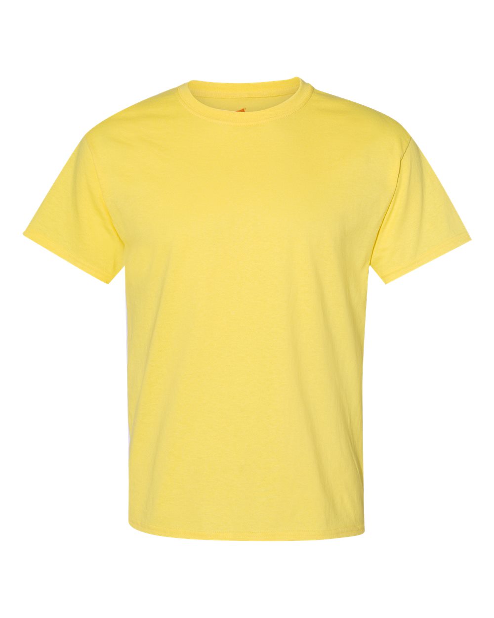 Hanes 5170 50/50 T-Shirt in Yellow size 3XL | Cotton Polyester