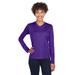 Team 365 TT11WL Women's Zone Performance Long-Sleeve T-Shirt in Sport Purple size XS | Polyester