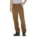 Dickies 1939R Relaxed Fit Straight Leg Carpenter Duck Jean Pant in Rinsed Brown size 50X30 | Cotton 1939