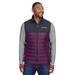 Columbia 1748031 Men's Powder Lite Vest in Black Chrry/Shark size Small | Polyester 174803