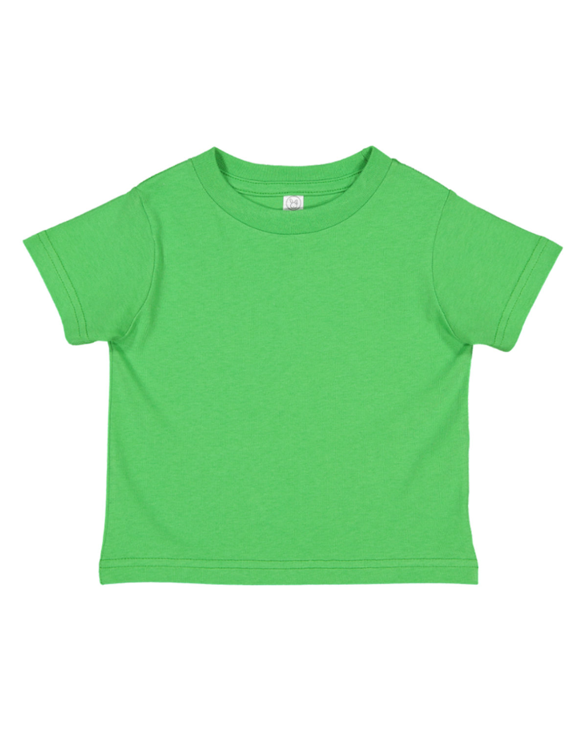 Rabbit Skins 3321 Toddler Fine Jersey T Shirt in Green Apple size 4 | Cotton LA3321, RS3321