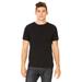 Bella + Canvas 3021 Men's Jersey Short Sleeve Pocket Top in Black size 2XL | Ringspun Cotton B3021