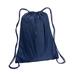 Liberty Bags 8882 Large Drawstring Backpack in Navy Blue LB8882