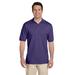 Jerzees 437 Adult SpotShield Jersey Polo Shirt in Deep Purple size Large 437MSR, 437M