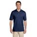 Jerzees 437 Adult SpotShield Jersey Polo Shirt in Navy Blue size Small 437MSR, 437M