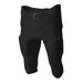 A4 NB6198 Boy's Integrated Zone Football Pant in Black size Large | Nylon Blend A4NB6198