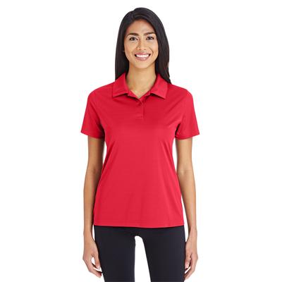 Team 365 TT51W Women's Zone Performance Polo Shirt in Sport Red size Large | Polyester