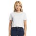 Next Level N5080 Women's Festival Cali Crop T-Shirt in White size XL | Cotton/Polyester Blend 5080, NL5080