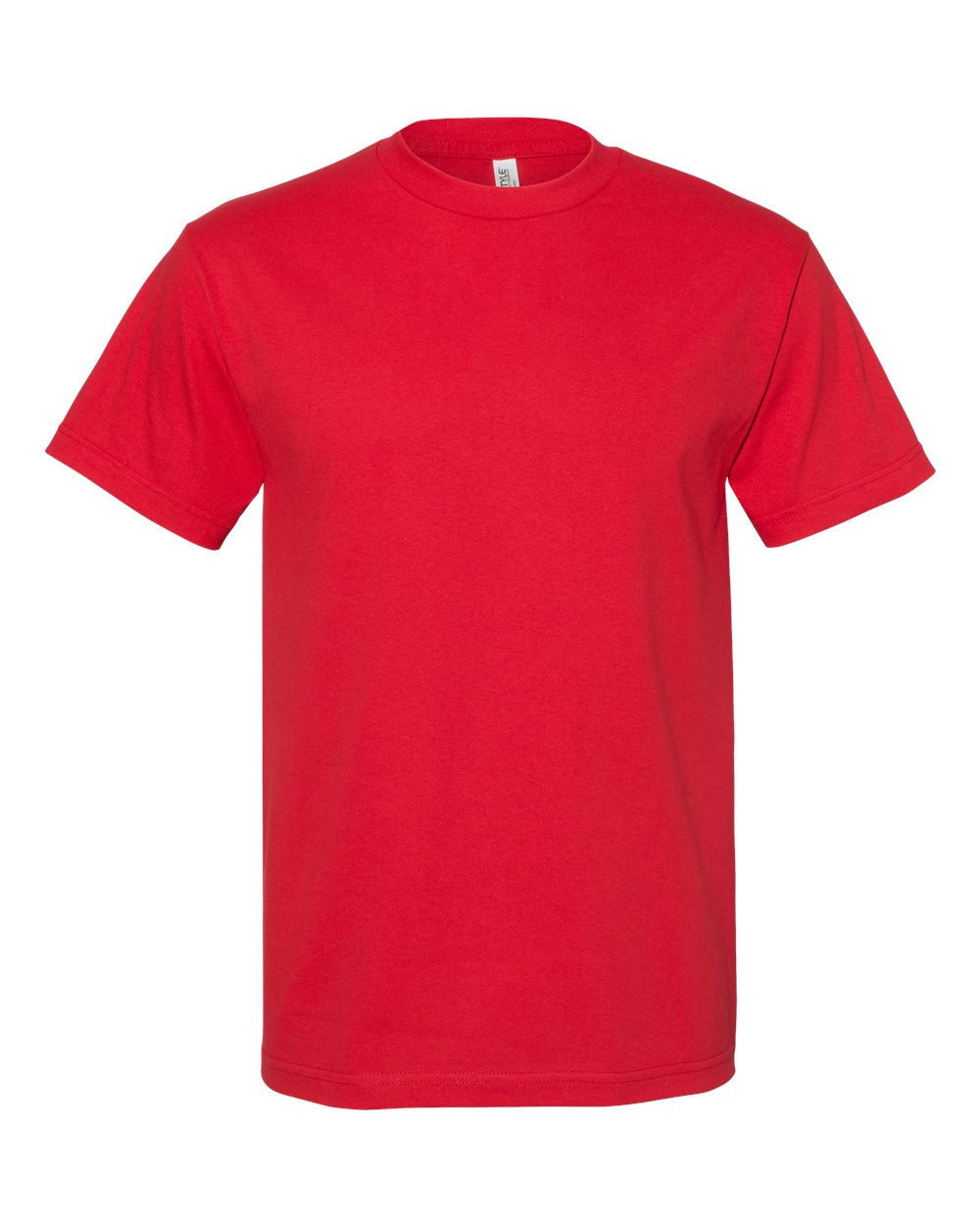 American Apparel AL1301 Adult 6.0 oz. Cotton T-Shirt in Red size Medium 1301