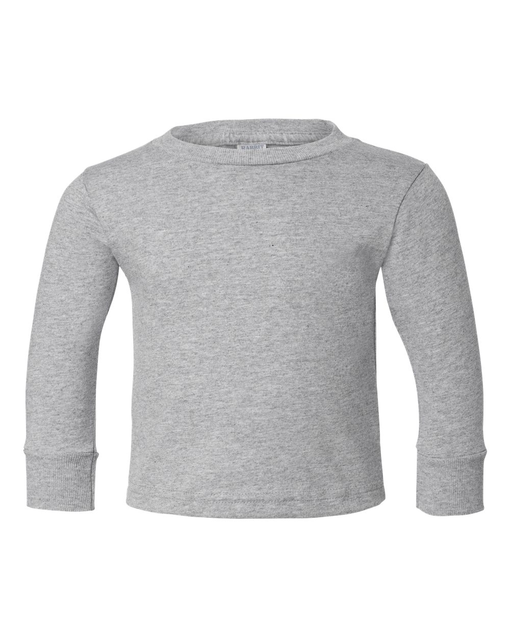 Rabbit Skins 3311 Toddler Long Sleeve Top in Heather size 4T | Cotton LA3311