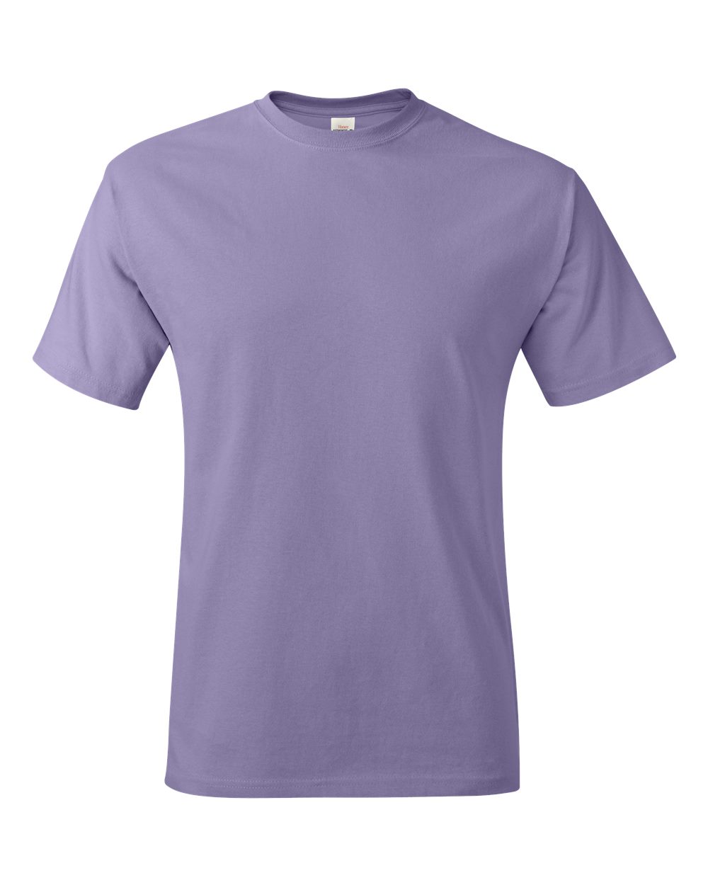 Hanes 5250T Men's Authentic-T T-Shirt in Lavender size XL | Cotton 5250